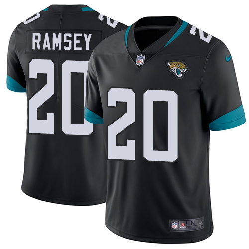 Nike Jaguars #20 Jalen Ramsey Black Alternate Men's Stitched NFL Vapor Untouchable Limited Jersey